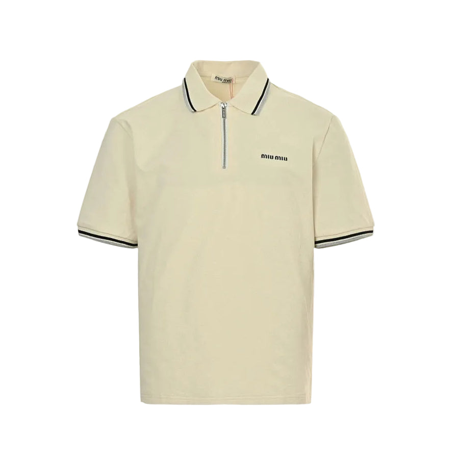 Miu Miu Polo Shirt 182 - Cream - view 17