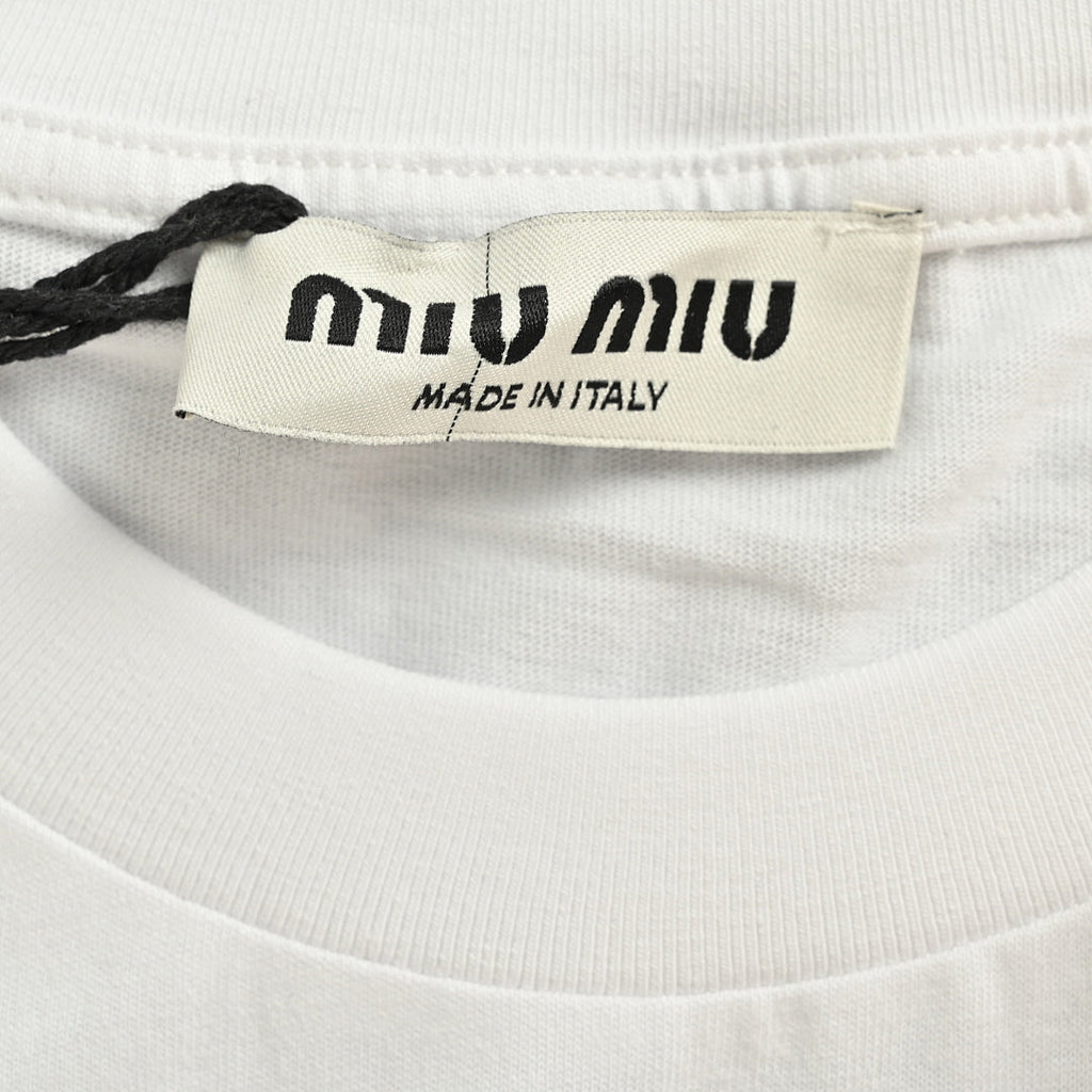 Miu Miu T-Shirt 181 - White - view 5