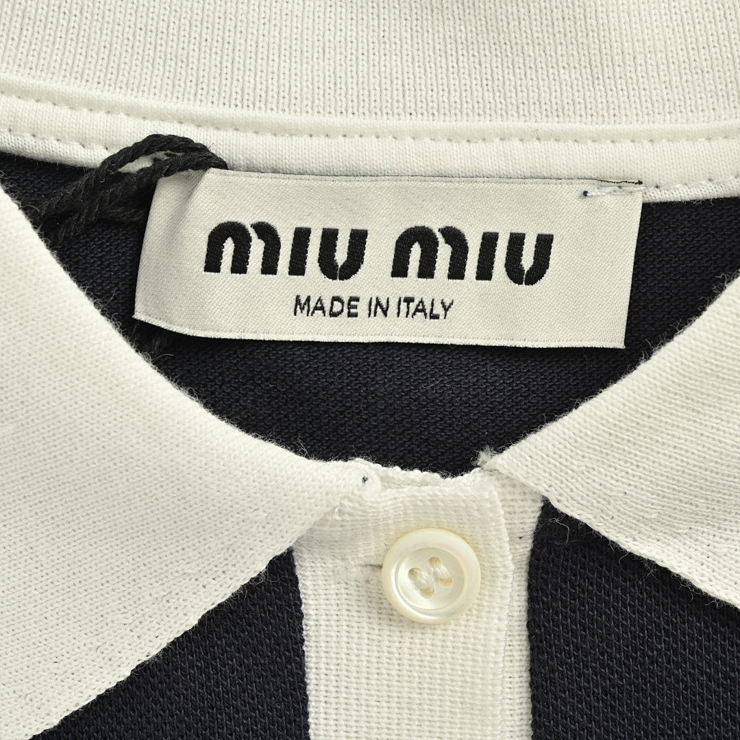 Miu Miu Polo Shirt 179 - Black - view 5
