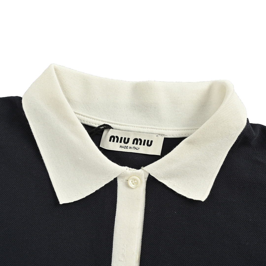 Miu Miu Polo Shirt 179 - Black - view 6