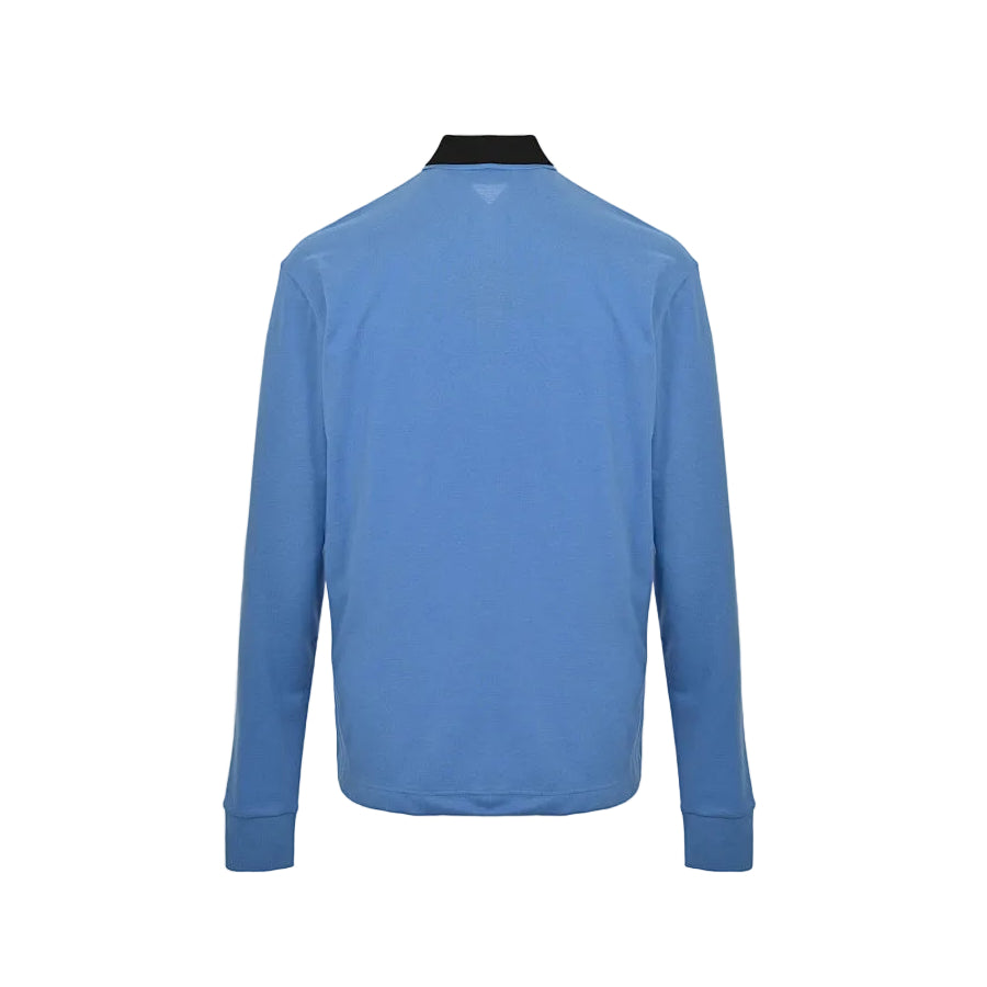 Miu Miu Long-Sleeve Polo 173 - Blue - view 1