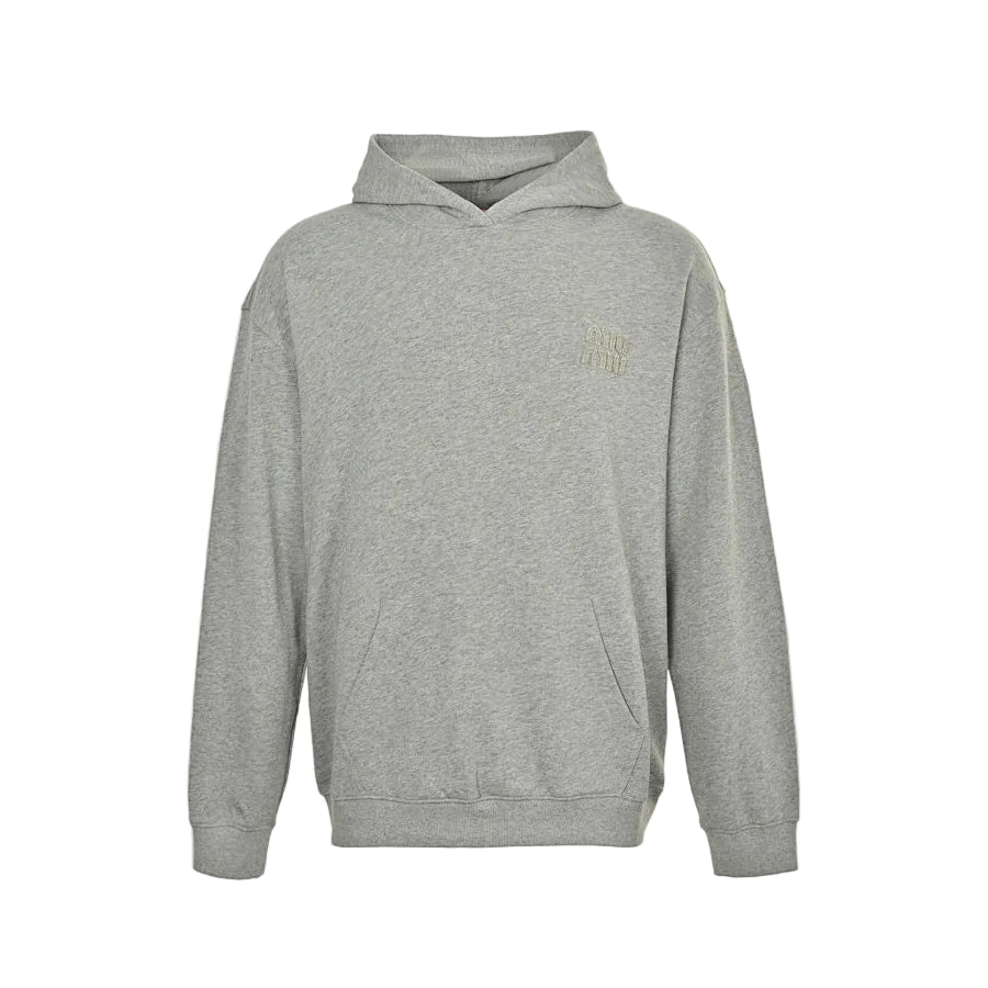 Miu Miu Hoodie 172 - Gray - view 2
