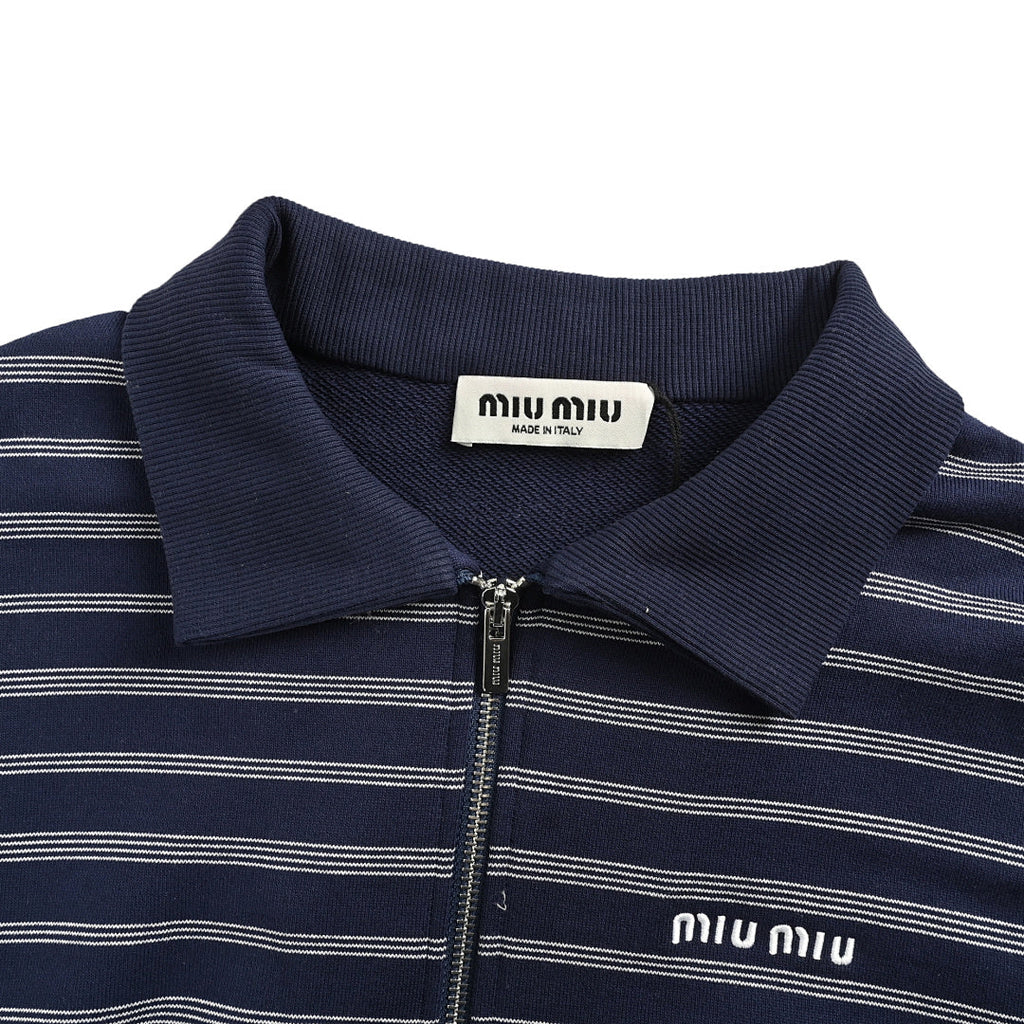Miu Miu Sweatshirt 171 - Navy / White - view 6