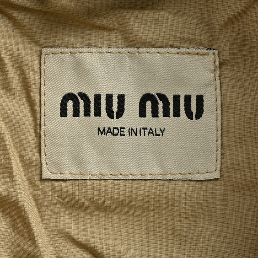 Miu Miu Jacket 170 - Tan - view 5