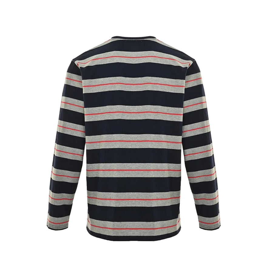 Miu Miu Long-Sleeve T-Shirt 168 - Navy / Pink - view 1