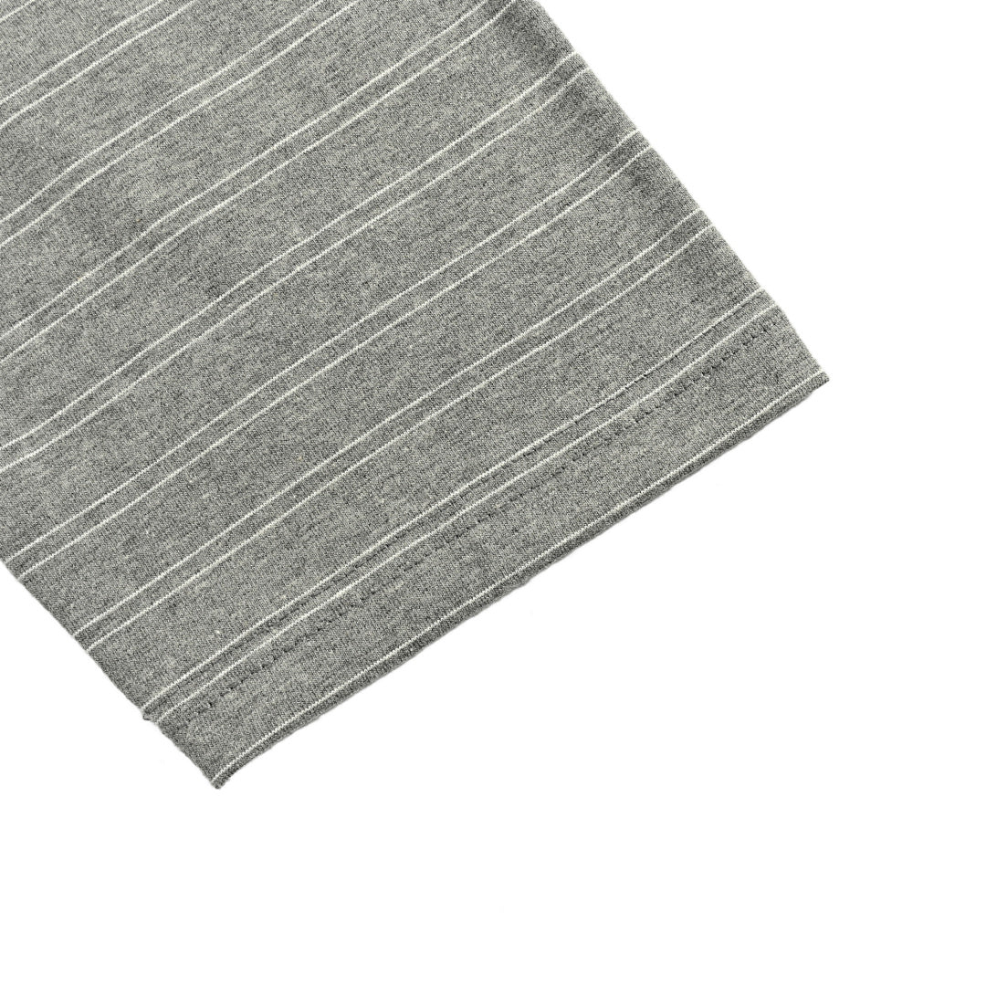 Miu Miu Long-Sleeve Polo 167 - Gray Stripe - view 3