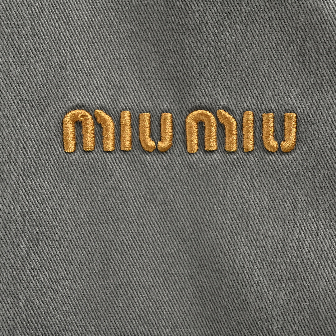 Miu Miu Jacket 166 - Gray - view 5