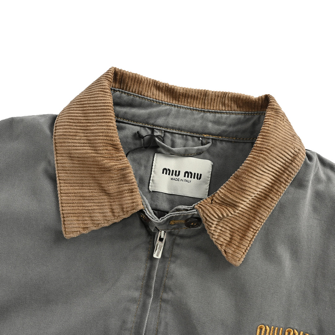 Miu Miu Jacket 166 - Gray - view 6