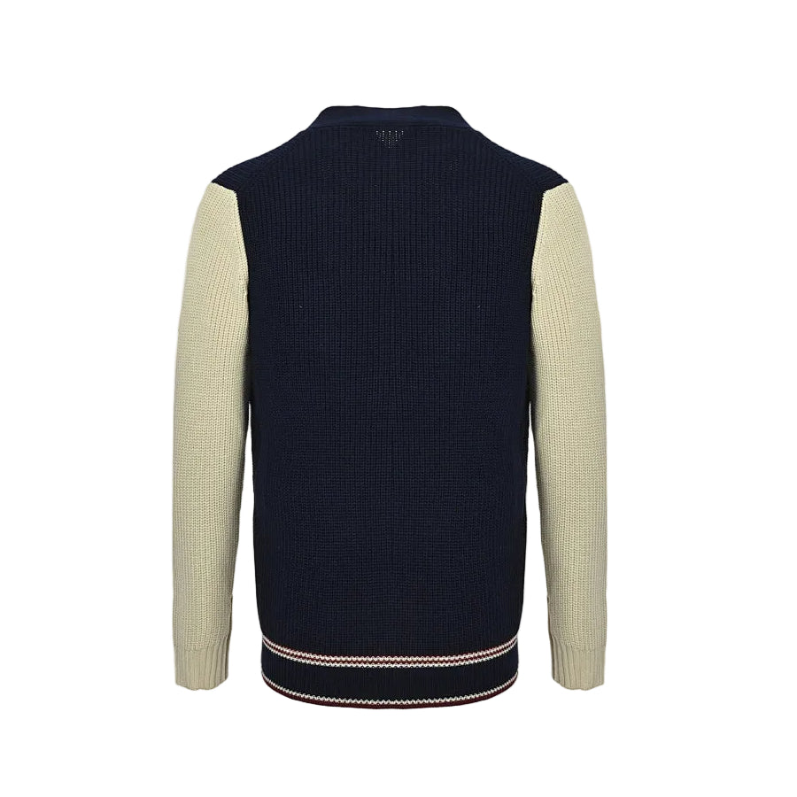 Miu Miu Sweater 165 - Navy / Cream - view 1