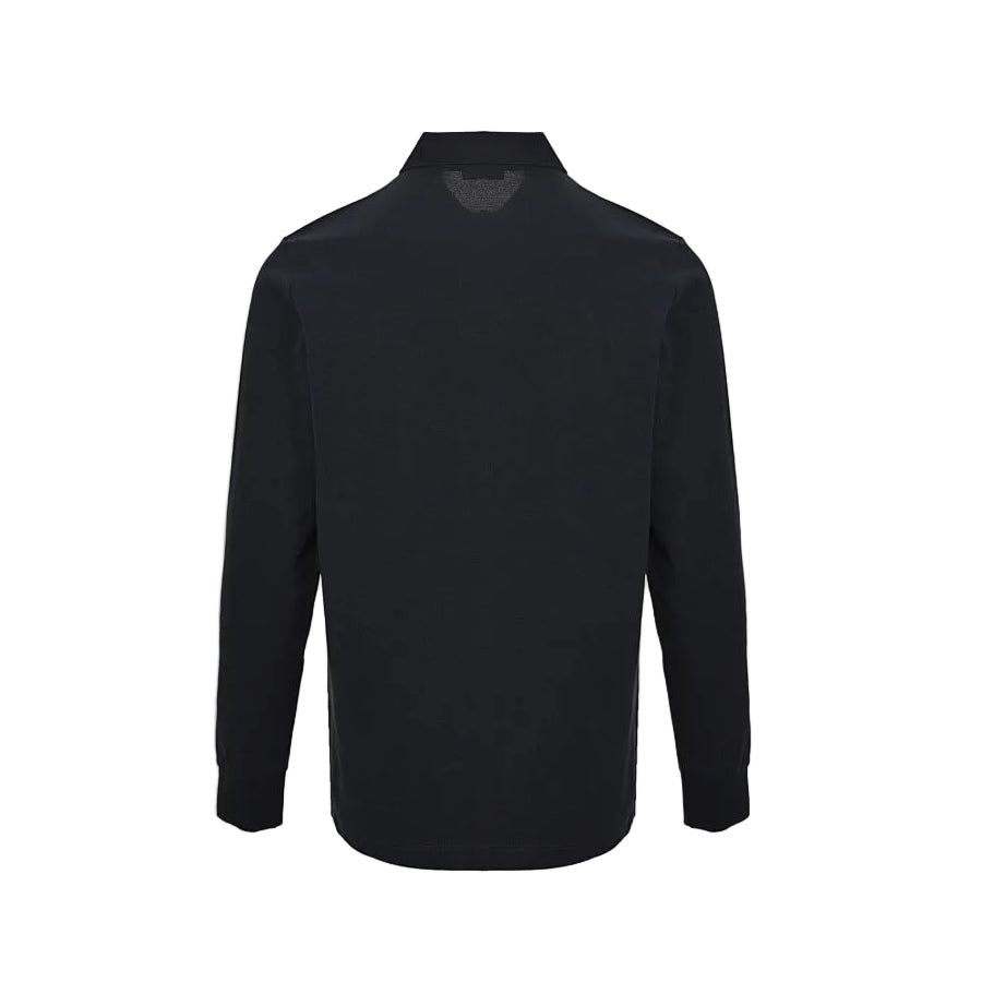 Miu Miu Long-Sleeve Polo 163 - Navy - view 1