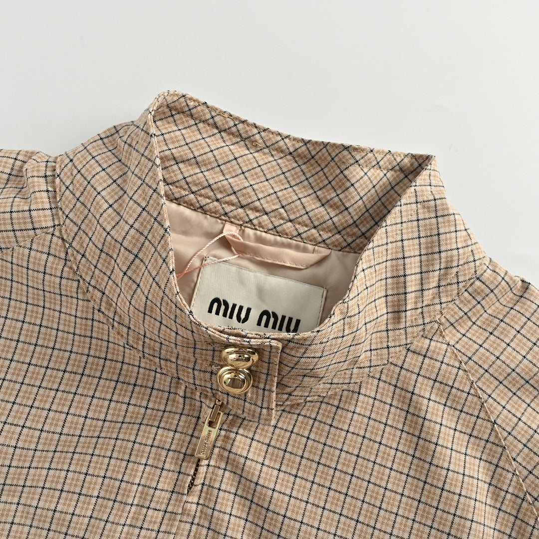 Miu Miu Jacket 160 - Beige - view 5