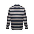 Miu Miu Long-Sleeve T-Shirt 159 - Navy / Beige / Pink - view 1