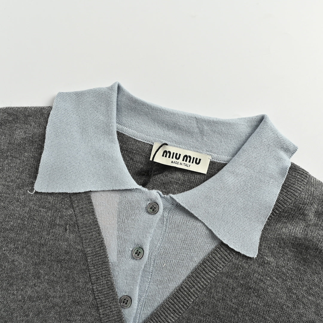 Miu Miu Sweater 157 - Gray - view 6