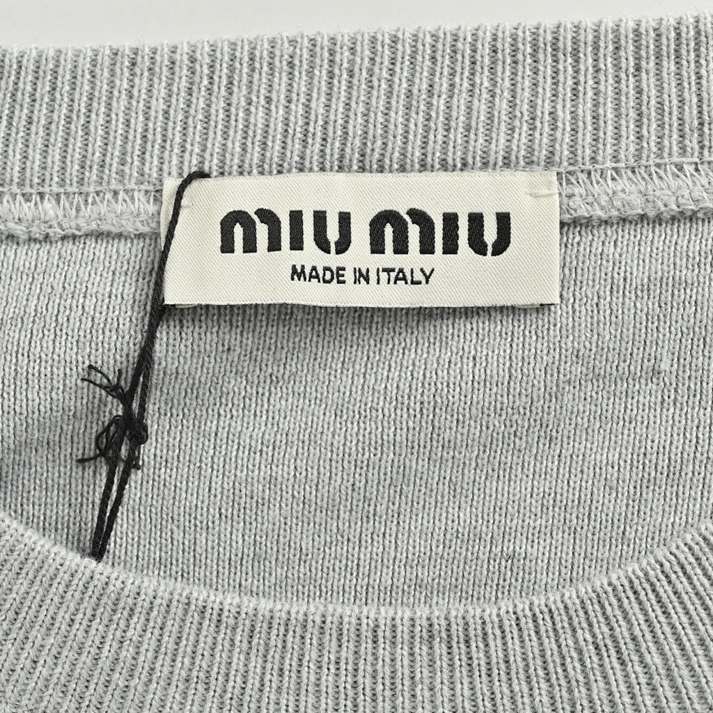Miu Miu Sweater 156 - Light Gray - view 5