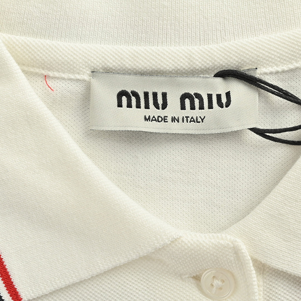 Miu Miu Long-Sleeve T-Shirt 153 - White - view 5