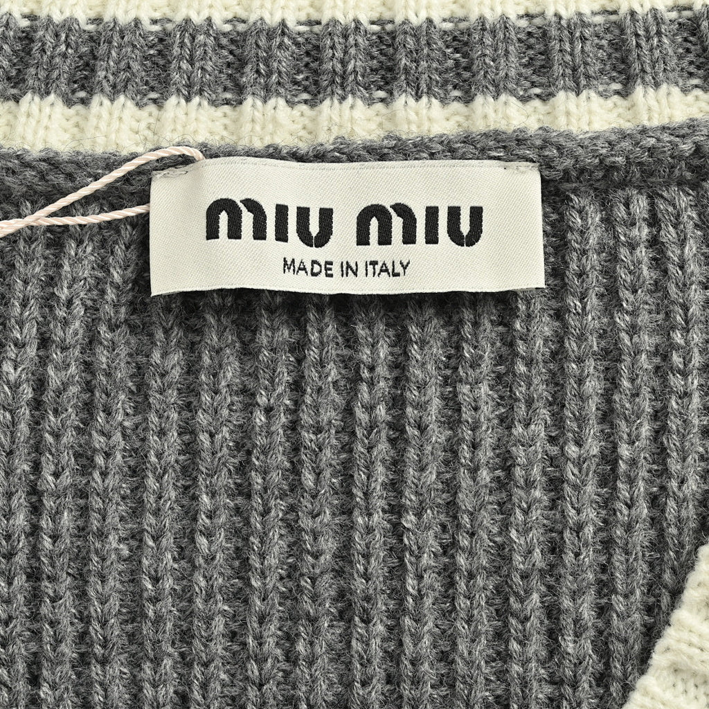 Miu Miu Sweater 151 - Gray - view 5