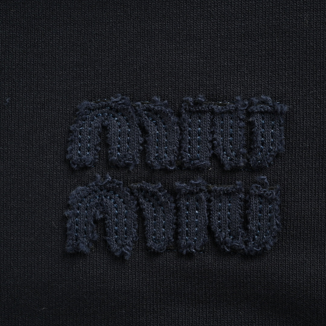 Miu Miu Sweatshirt 150 - Navy / White - view 4