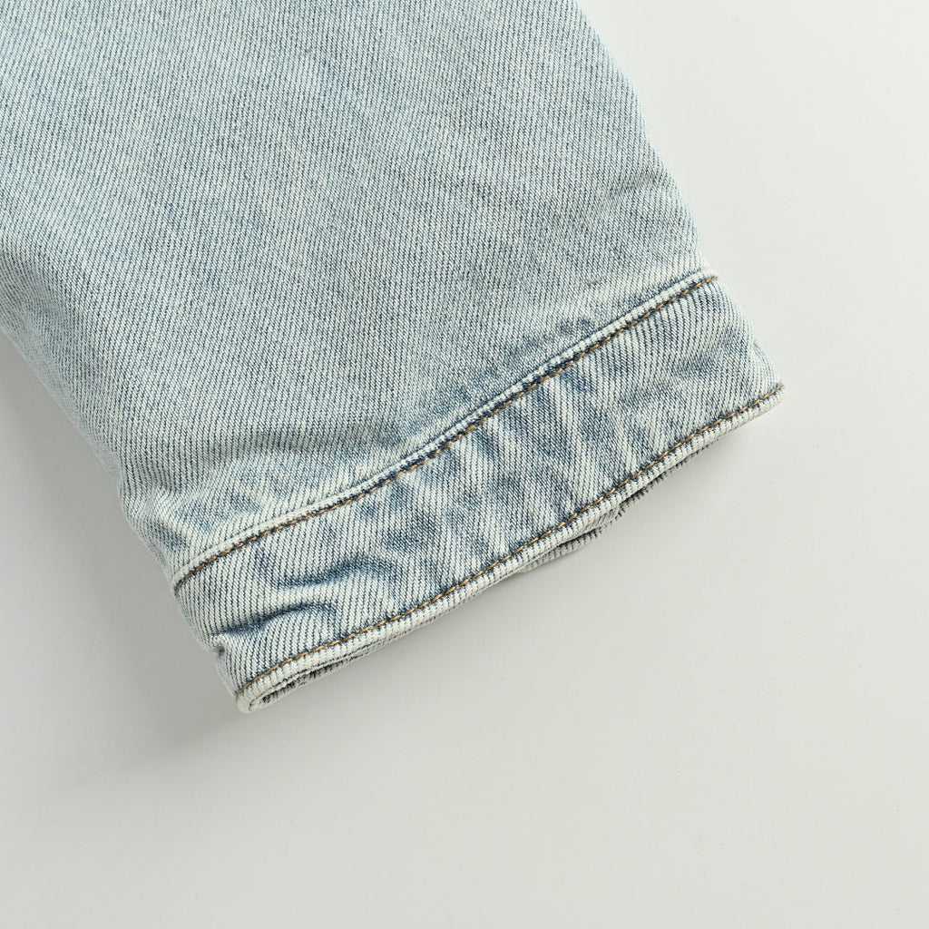 Miu Miu T-Shirt 147 - Light Blue Denim - view 3
