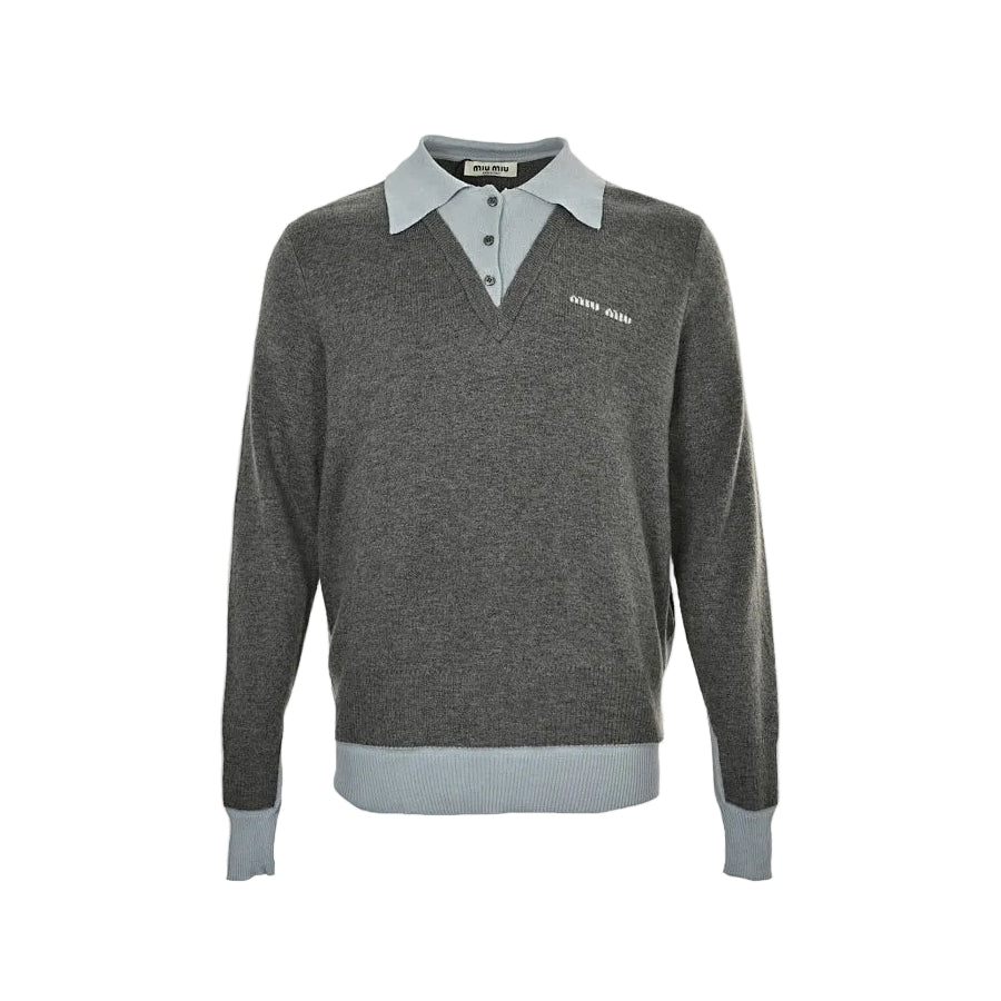 Miu Miu Sweater 139 - Gray - view 2