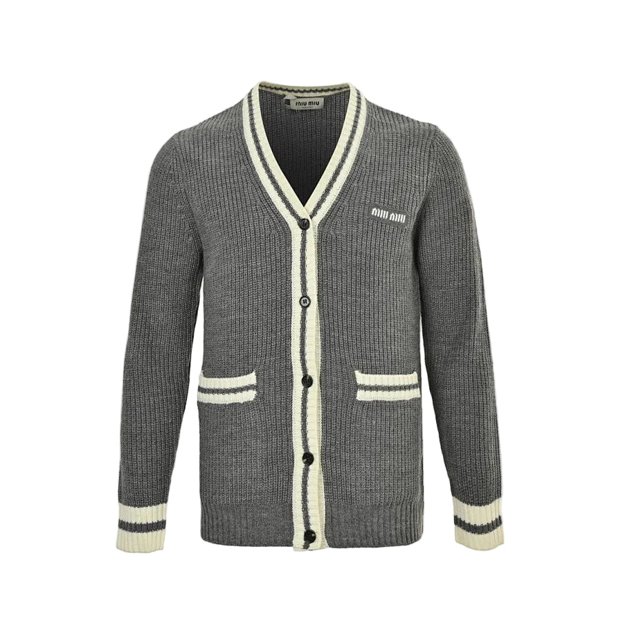 Miu Miu Jacket 137 - Gray - view 2