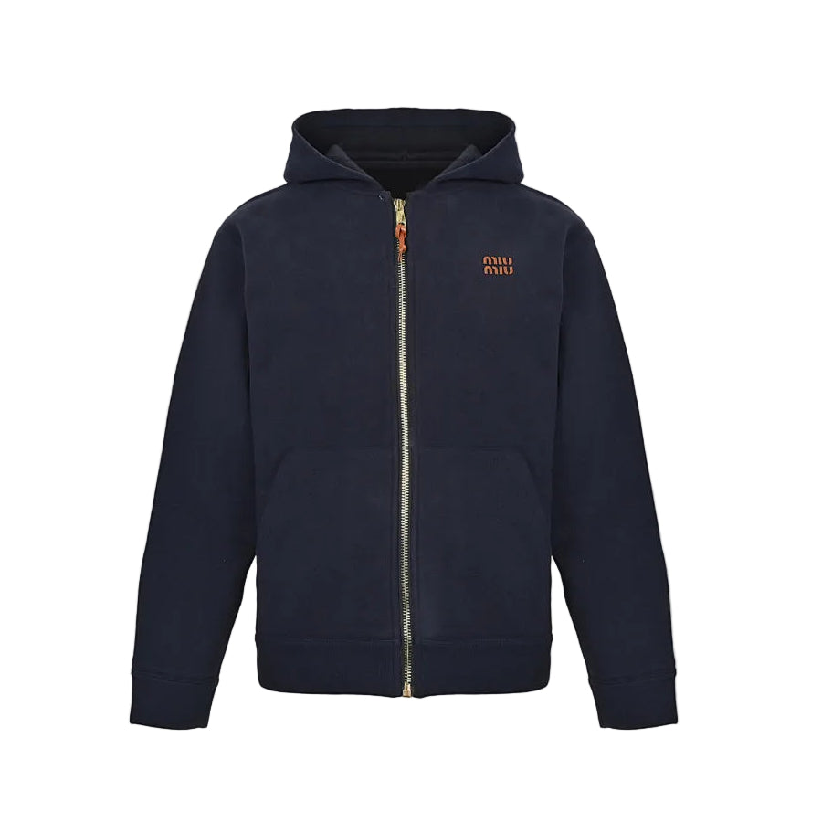 Miu Miu Jacket 130 - Navy - view 2