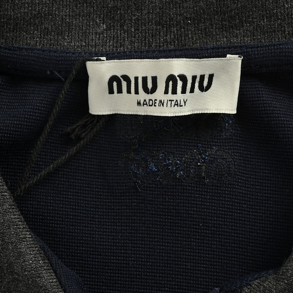 Miu Miu Sweatshirt 128 - Navy / Gray - view 5