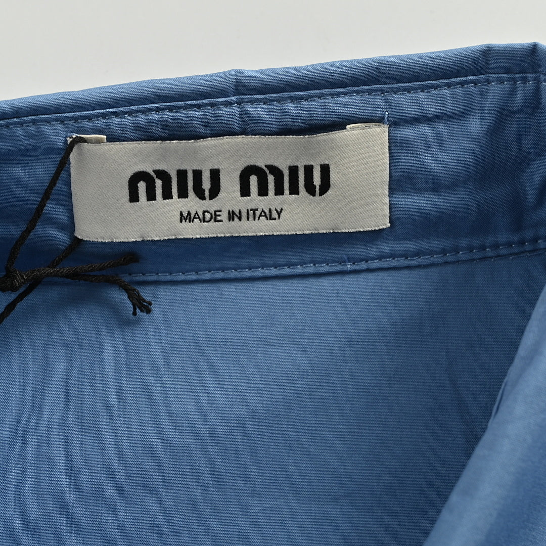 Miu Miu Shirt 126 - Blue - view 5