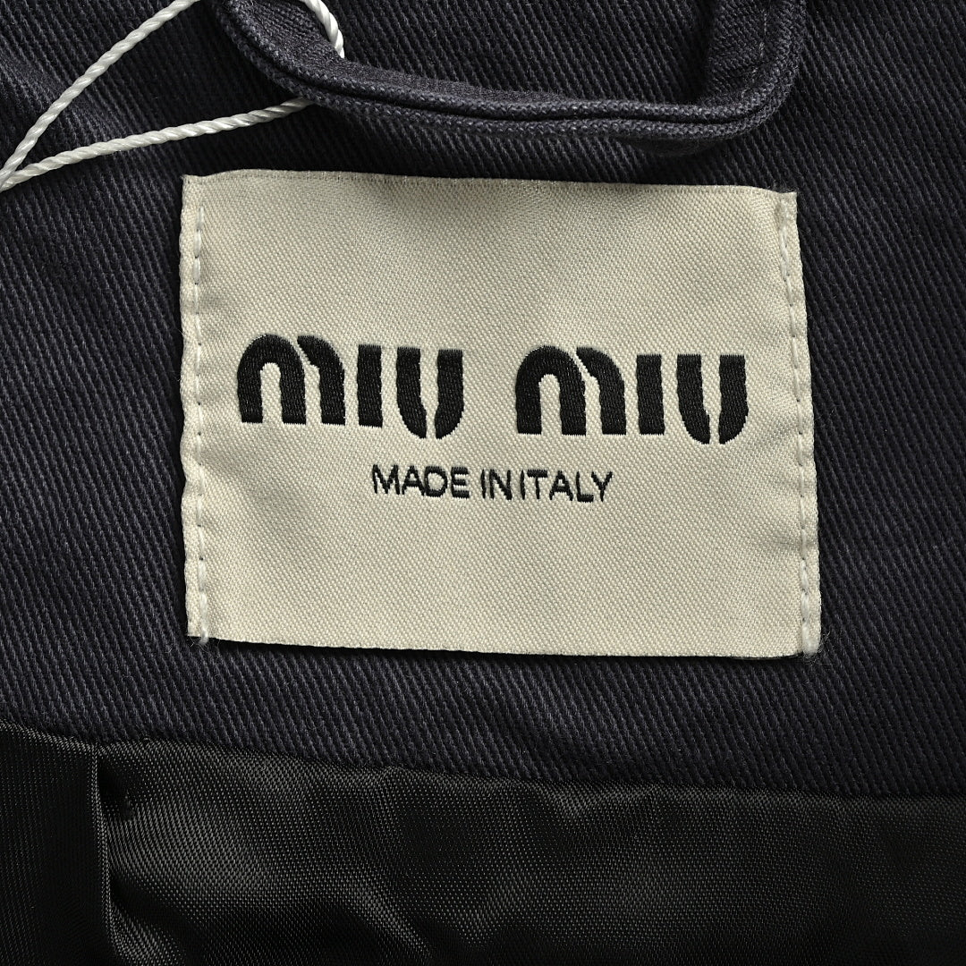 Miu Miu Jacket 121 - Navy - view 5