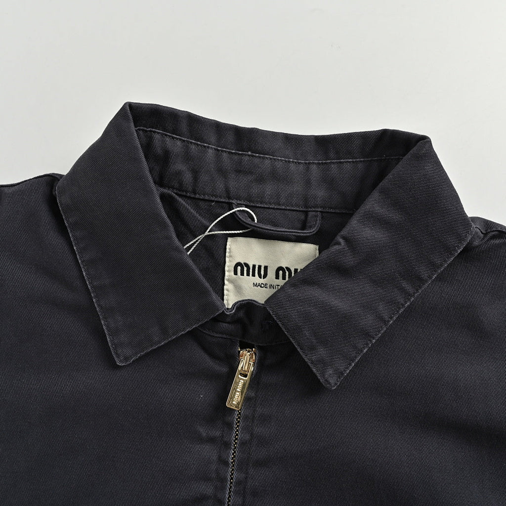 Miu Miu Jacket 121 - Navy - view 6