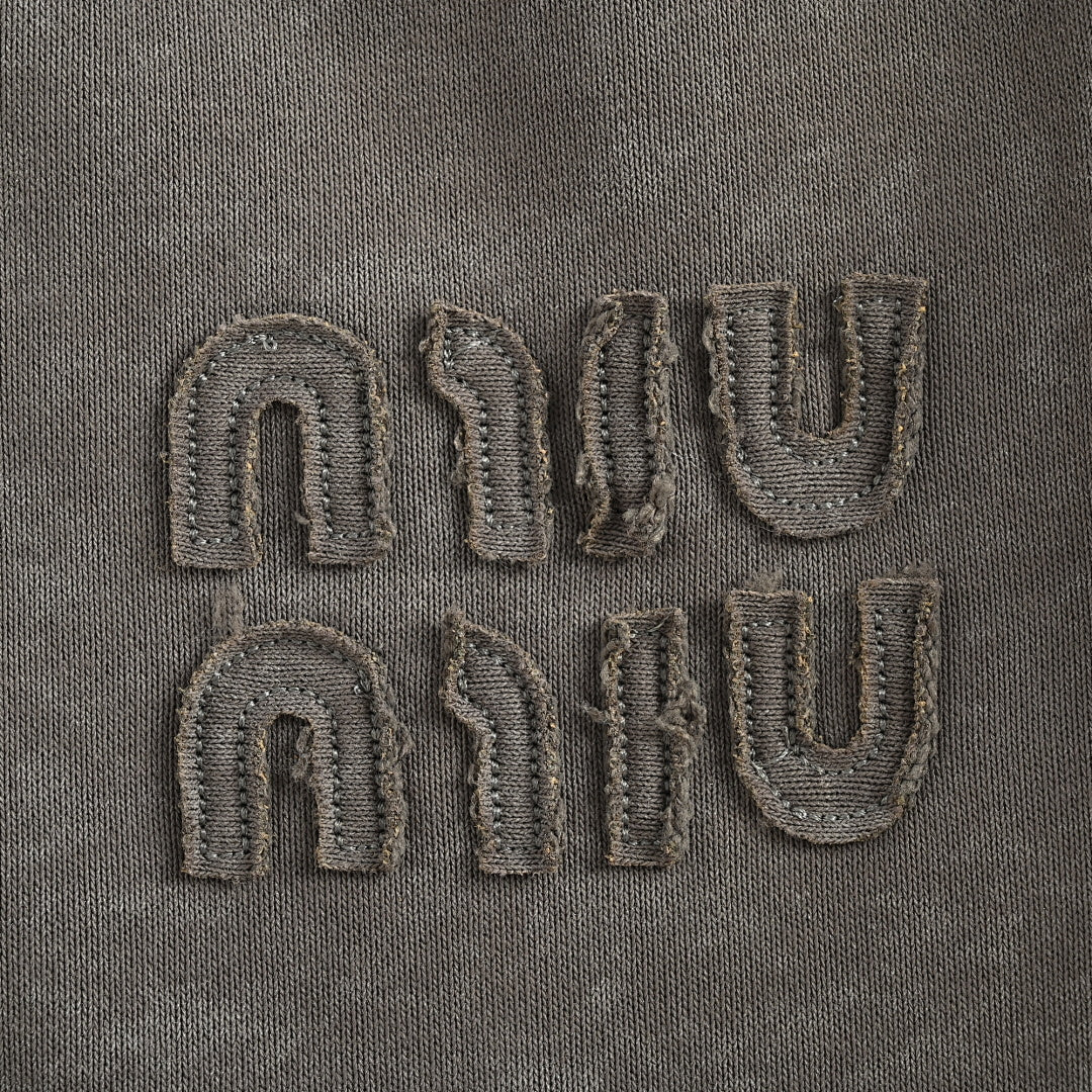 Miu Miu Pants 120 - Dark Gray - view 4