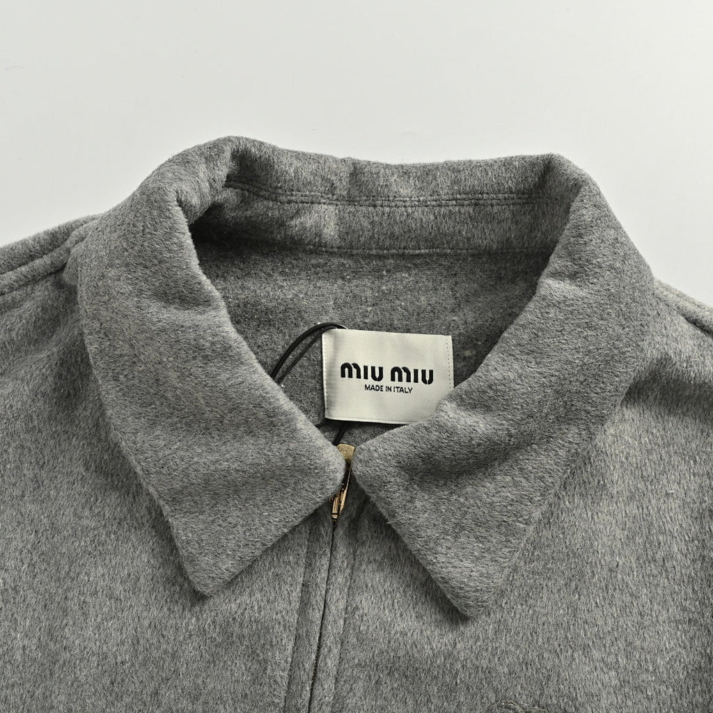 Miu Miu Jacket 118 - Gray - view 6