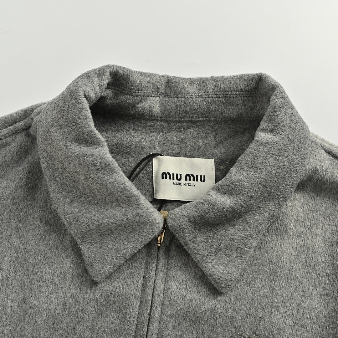 Miu Miu Jacket 118 - Gray - view 6