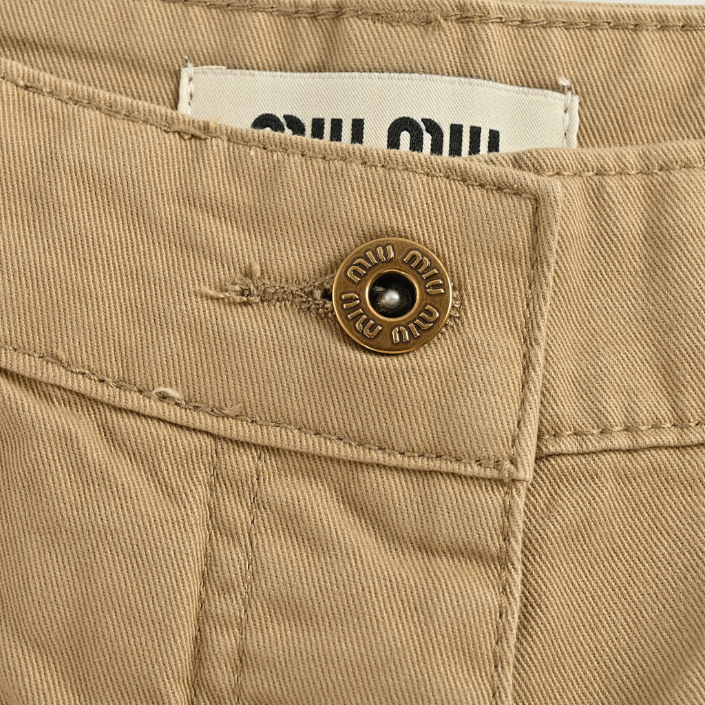 Miu Miu Pants 114 - Tan - view 5