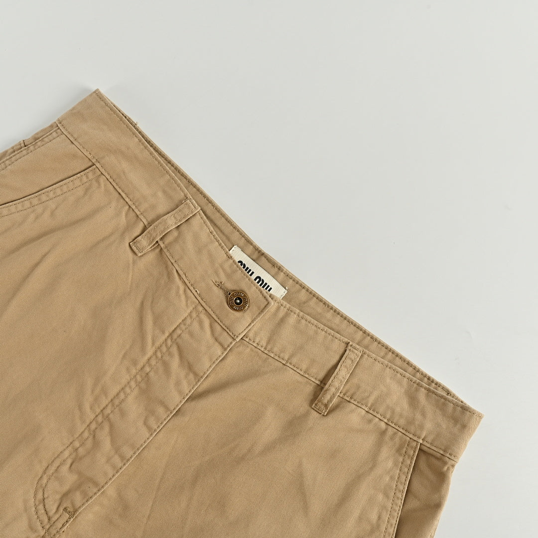 Miu Miu Pants 114 - Tan - view 6