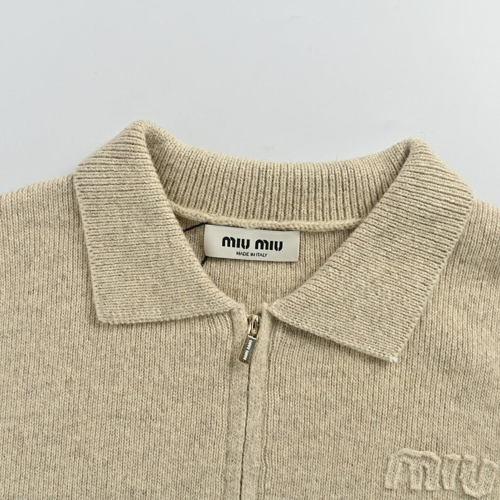 Miu Miu Jacket 113 - Beige - view 6