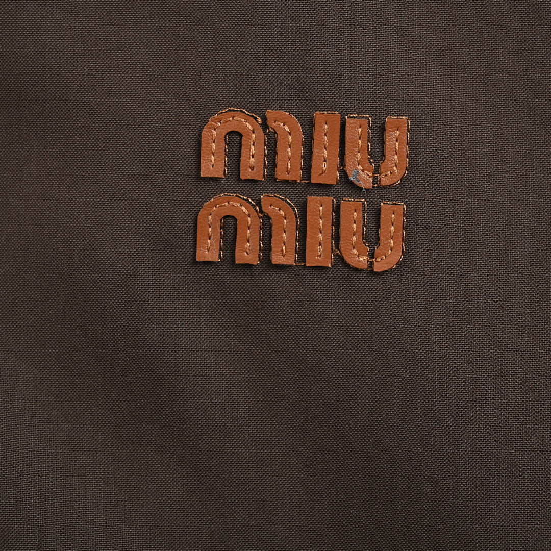 Miu Miu Jacket 104 - Dark Brown - view 5