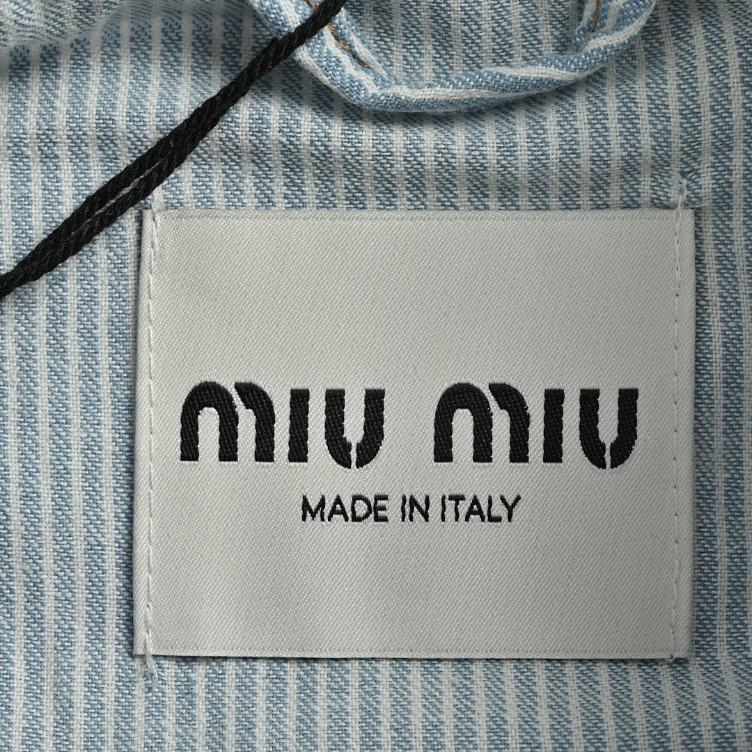 Miu Miu Jacket 101 - Light Blue - view 5