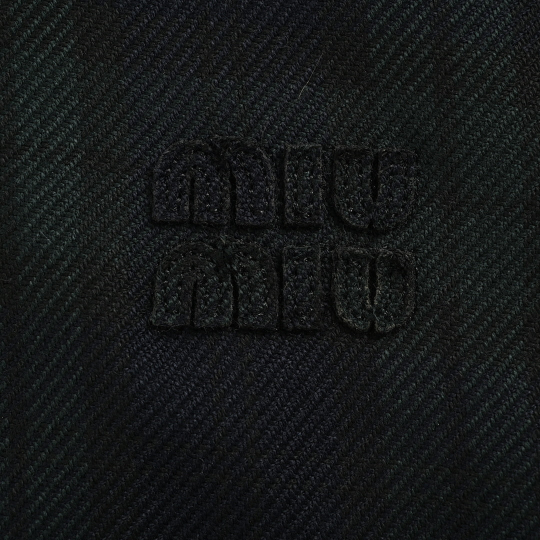 Miu Miu Jacket 099 - Black Plaid - view 5