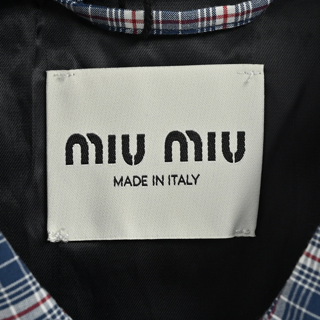 Miu Miu Jacket 098 - Blue - view 4