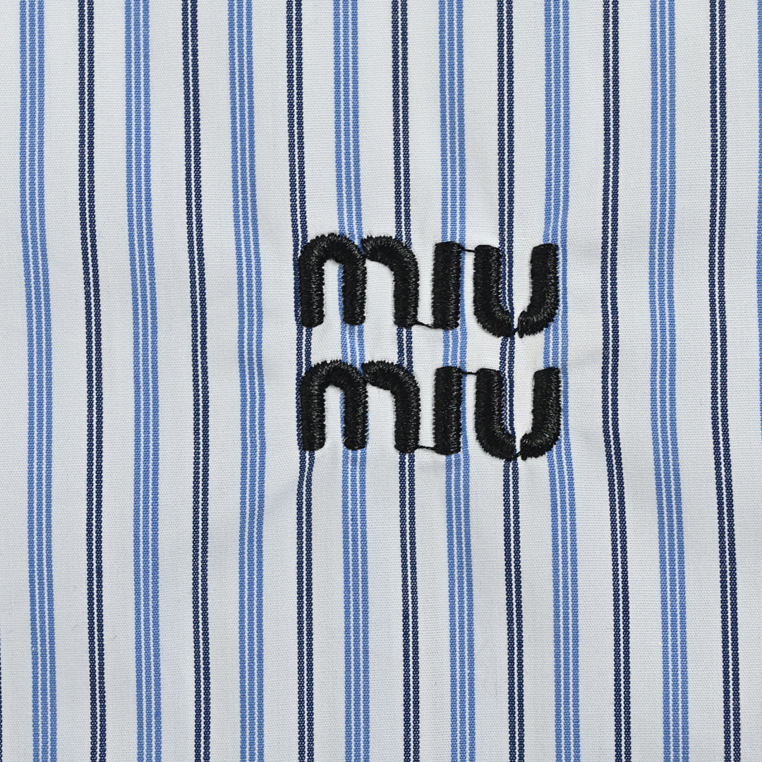 Miu Miu Shirt 097 - Light Blue - view 4