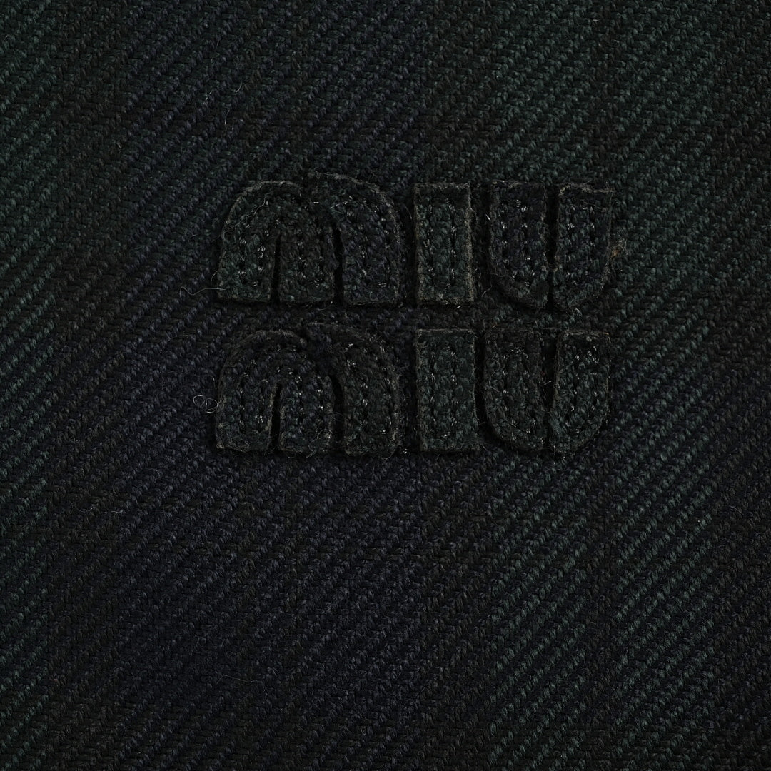 Miu Miu Jacket 094 - Black Plaid - view 4