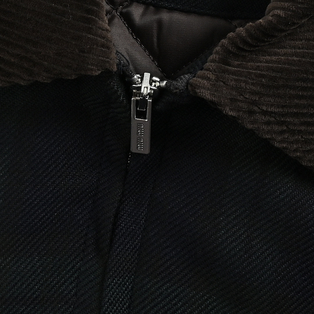 Miu Miu Jacket 094 - Black Plaid - view 6