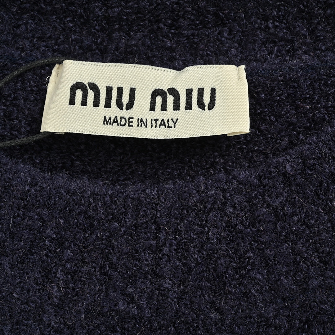 Miu Miu Sweater 093 - Navy - view 5