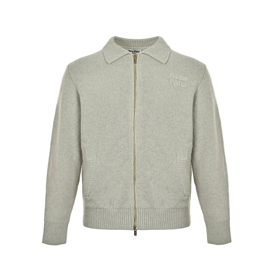 Miu Miu Jacket 088 - Light Gray - view 2