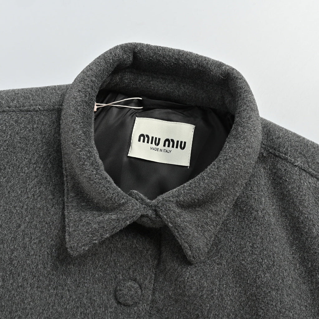 Miu Miu Jacket 087 - Charcoal - view 6