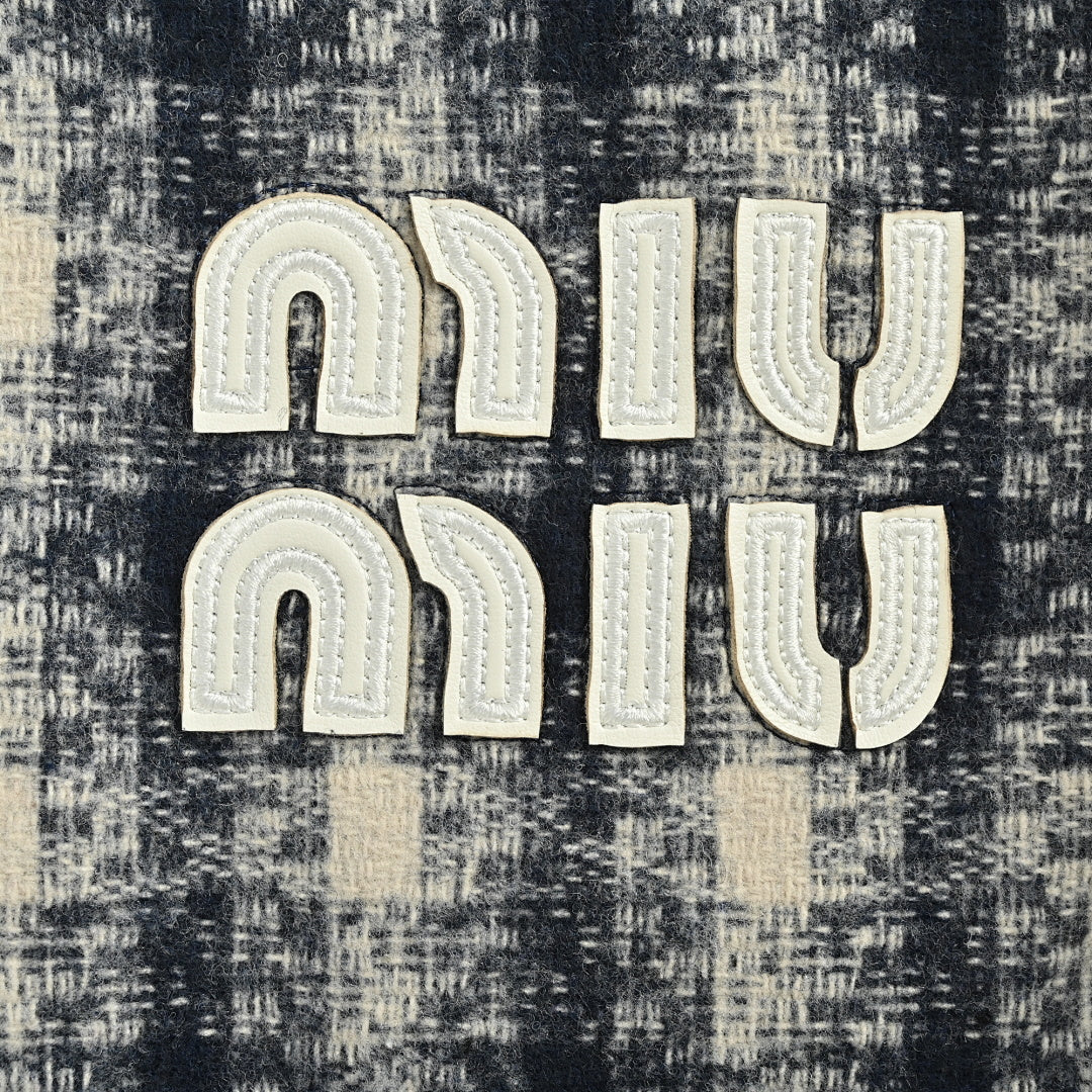 Miu Miu Jacket 086 - Black / White - view 4