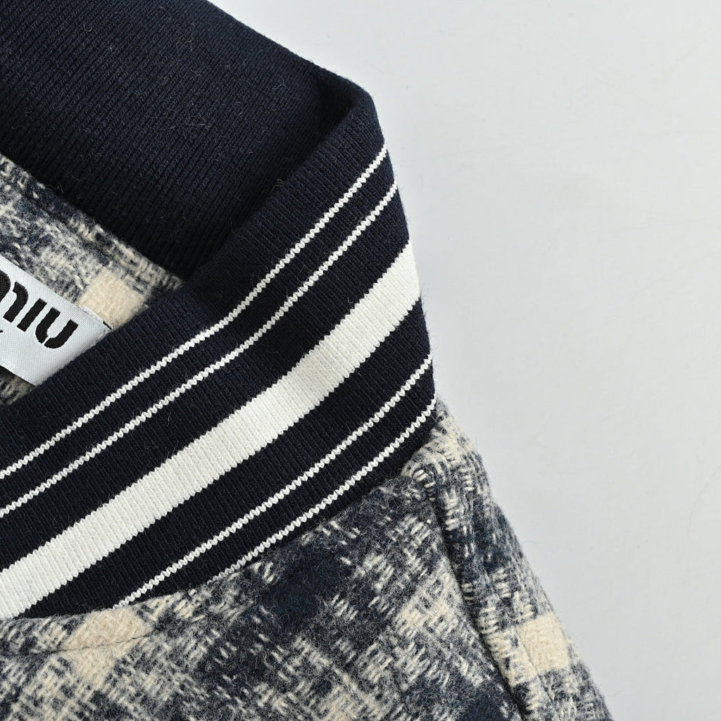 Miu Miu Jacket 086 - Black / White - view 6