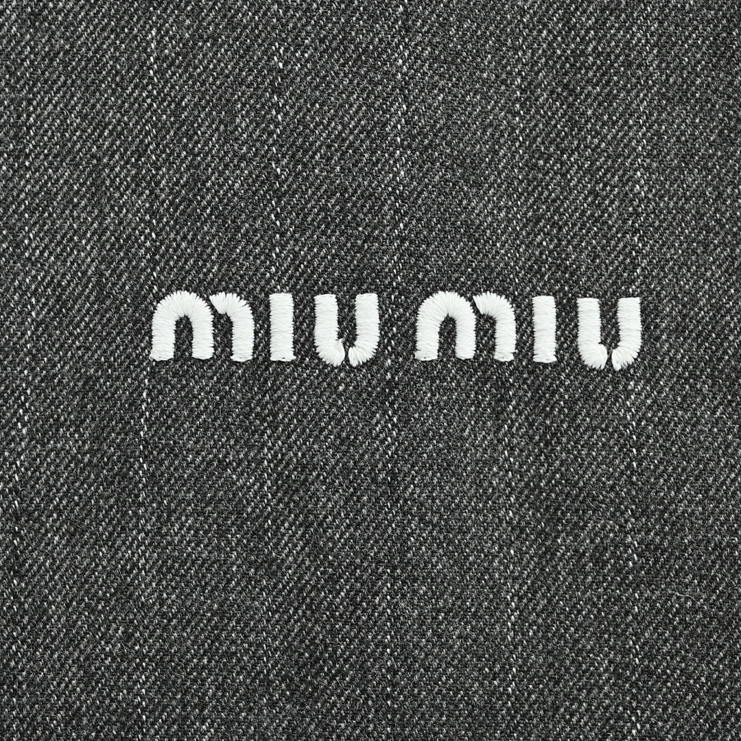 Miu Miu Jacket 084 - Gray - view 5