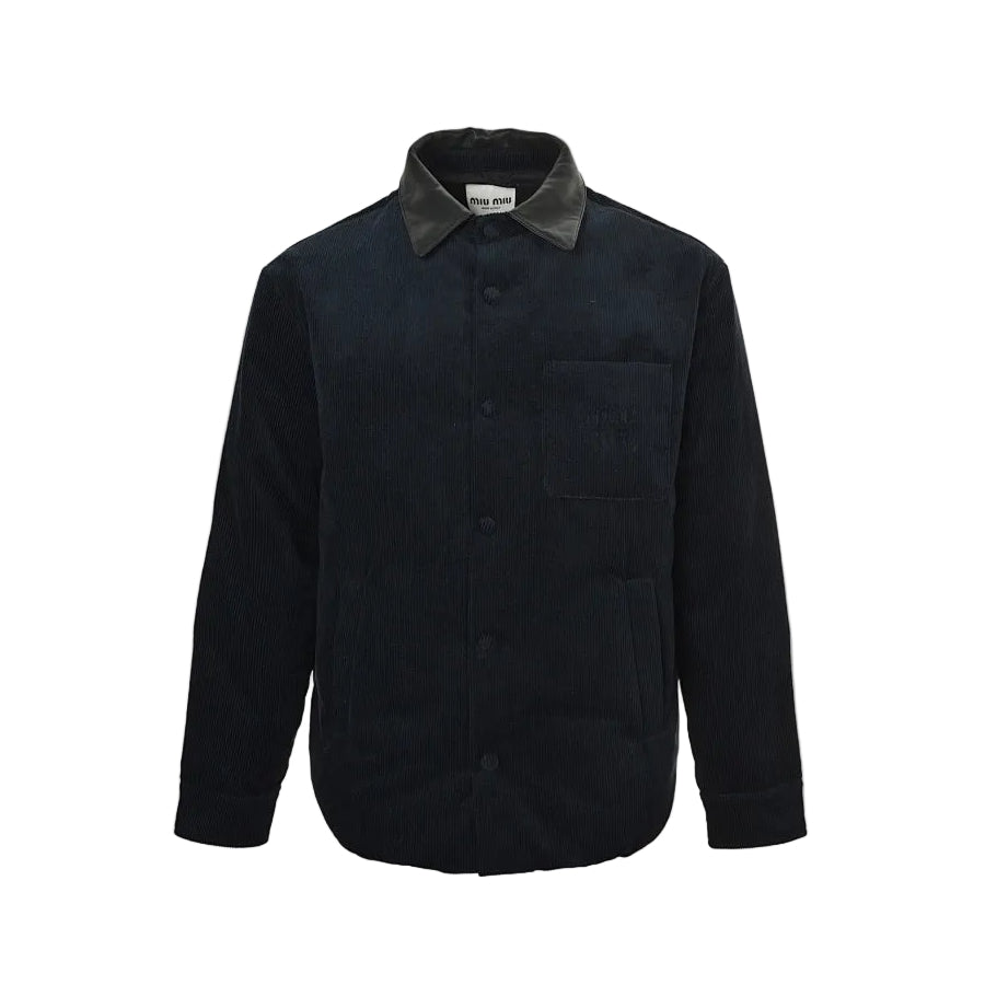 Miu Miu Jacket 083 - Navy - view 2