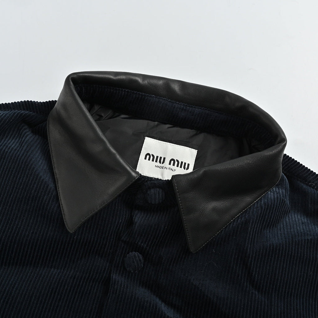 Miu Miu Jacket 083 - Navy - view 6